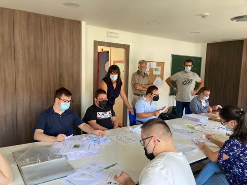 Visita de la diputada de Bienestar Social a las instalaciones de Granadown