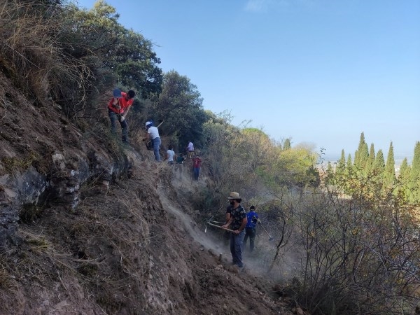 Inicio de los trabajos de Recuperación de la acequia de Aynadamar
