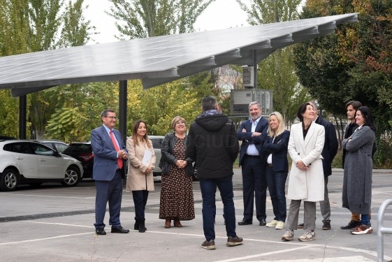 Diputación instala plazas fotovoltaicas de última generación en su Centro de Iniciativas Empresariales