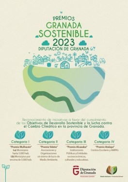 Diputación convoca los Premios Granada Sostenible 2023 para reconocer la labor de entidades frente al cambio climático