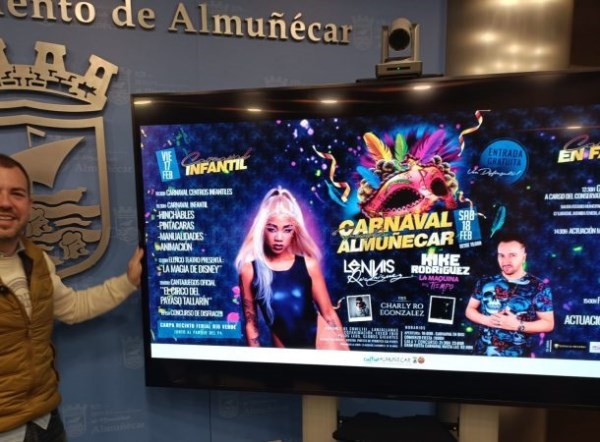 Almuñécar celebrará la Fiesta del Carnaval con un amplio programa para todos los públicos