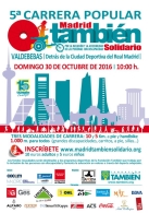 5ª Carrera popular ‘Madrid También’ solidario por la inclusión