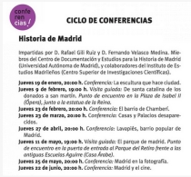 Conferencia! CICLO "HISTORIA DE MADRID"