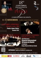 18º Concurso Internacional de Piano "Compositores de España"