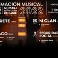 TABURETE, M-CLAN, MACACO Y SEGURIDAD SOCIAL, ACTUACIONES DESTACADAS EN LAS FIESTAS PATRONALES