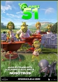 Cine infantil: "Proyección de la película de animación "Planet 51"