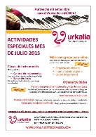 Actividades especiales- Julio 2015