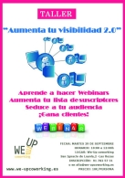 Taller "Aumenta tu visibilidad 2.0"