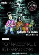 Concierto Pop nacional e internacional