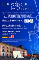 Las Veladas de Palacio: 25 junio, 2 y 9 julio