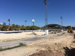 El Ayuntamiento ejecuta las obras de remodelación del campo de fútbol de “La Sacedilla”