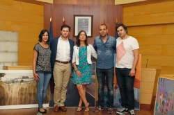 Richard García, ganador del XI Concurso de Pintura Rápida de Las Rozas