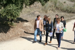 El alcalde de Las Rozas inauguró la segunda parte de la reforestación del Bosque Alphabet en el área del Lazarejo