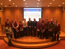 La Comunidad reconoce la profesionalidad de 16 empleados de Metro que realizaron actos heroicos