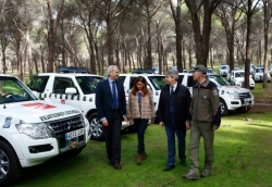 Los agentes forestales renuevan su flota de vehículos con 22 nuevos todoterreno