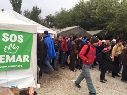 REMAR ONGD INTERNACIONAL y la Asociacion Mensajeros de la Paz unidos en la ayuda de los refugiados