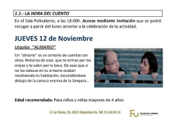 Légolas 'Almario' será el protagonista de esta semana en 'La hora del cuento'