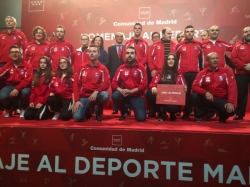 La Comunidad galardona a los deportistas madrileños por sus éxitos logrados durante la temporada 2014/15