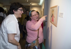 Pozuelo conmemora el Día de las Personas con Discapacidad con una muestra de pintura de usuarios del Espacio Ocio