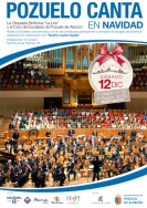 Casi 300 escolares de Pozuelo junto al coro y la Orquesta Sinfónica “La Lira” ofrecen el concierto “Pozuelo canta en Navidad