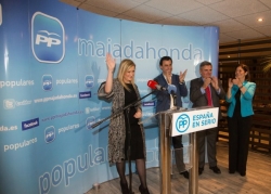 De Foxá ante Aguirre y Cifuentes: “El 20D nos jugamos nuestro futuro. La creación de empleo, la unidad de España y el progreso”