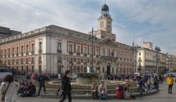 La Comunidad digitaliza el reloj de la Puerta del Sol