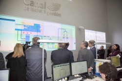 El Centro de Control de Canal situado en Majadahonda gestiona 1,36 millones de metros cúbicos de agua al día