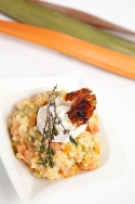 Risotto de calabaza y queso de cabra: ¿Te vas a resistir?