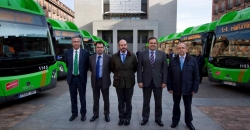Nueva flota de 15 autobuses ecológicos para la región