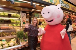 Peppa Pig y la asociación 5 al día, juntos para fomentar el consumo de frutas y hortalizas entre el público infantil