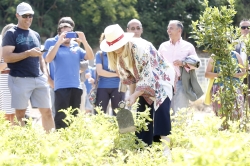Cifuentes da su apoyo a los emprendedores que apuestan por la agricultura ecológica