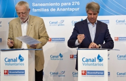 Canal de Isabel II Gestión instalará duchas y aseos en 276 viviendas de Anantapur (India)