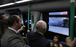 Metro de Madrid implanta un innovador sistema de publicidad dinámica en túnel