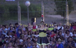 Circo nacional y francés al aire libre en Tetuán