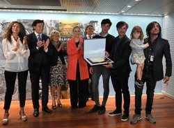 Madrid rinde homenaje al campeón de motociclismo Ángel Nieto