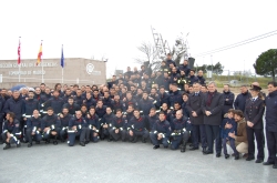 La mayor promoción de aspirantes a bombero de la región comienza su formación
