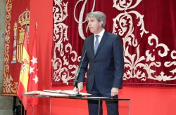 El nuevo presidente de la Comunidad de Madrid, Ángel Garrido, ha tomado posesión de su cargo.