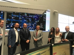 El Centro de Control del Canal en Majadahonda vigila más de 78.000 datos cada minuto para garantizar el correcto suministro de agua.