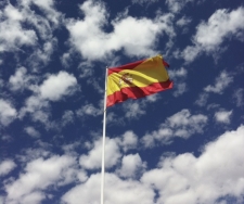 Majadahonda rinde un gran homenaje a la Bandera de España.