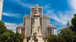 Monumento a Cervantes de la Plaza de España declarado Bien de Interés Patrimonial