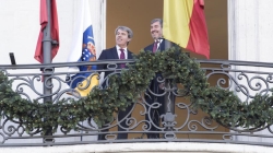 Garrido repasa los preparativos de las campanadas de Fin de Año.