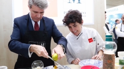 Garrido presenta a la chef Miriam Hernández como embajadora de M Producto Certificado.