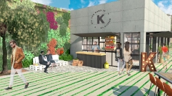 La actividad hostelera vuelve al parque de Colón.