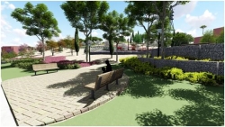 El Ayuntamiento  ha emprendido la remodelación del parque de la Granja del Conde ubicado al oeste del municipio.