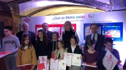 La Comunidad de Madrid ha entregado los premios del concurso de dibujo infantil ‘¿Qué es Metro para ti?’.