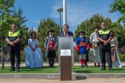 Narciso de Foxá inaugura en Majadahonda el parque Blas de Lezo y Olavarrieta.