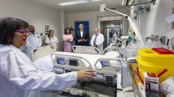 La Unidad de Aislamiento de Alto Nivel del Hospital La Paz-Carlos III se mantiene preparada.
