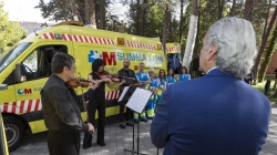 Las nuevas UVIs móviles del SUMMA 112 incorporarán música clásica durante los traslados.