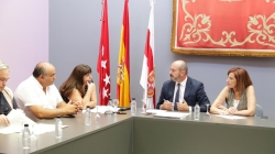 Primer paquete de ayudas por el incendio en Cadalso, Cenicientos y Rozas de Puerto Real.