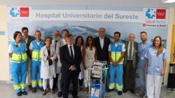 El Hospital Universitario del Sureste realiza su primera extracción de órganos para trasplante.